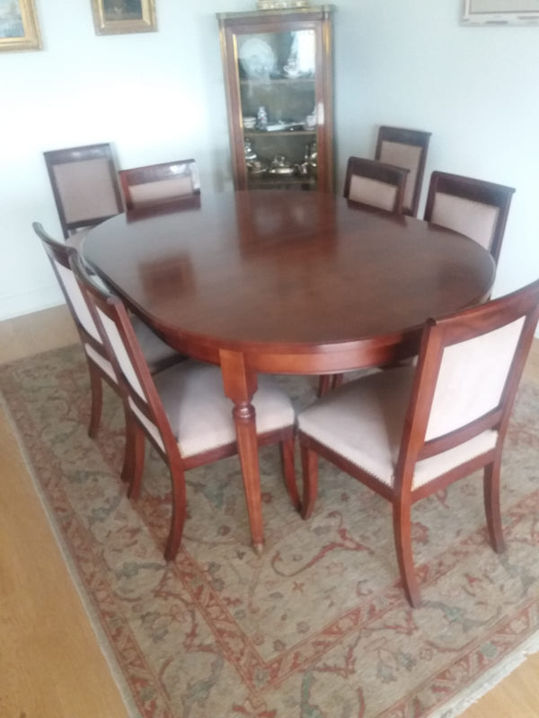 Table repas merisier massif
