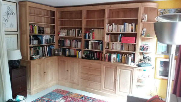Bibliothèque - Chêne massif