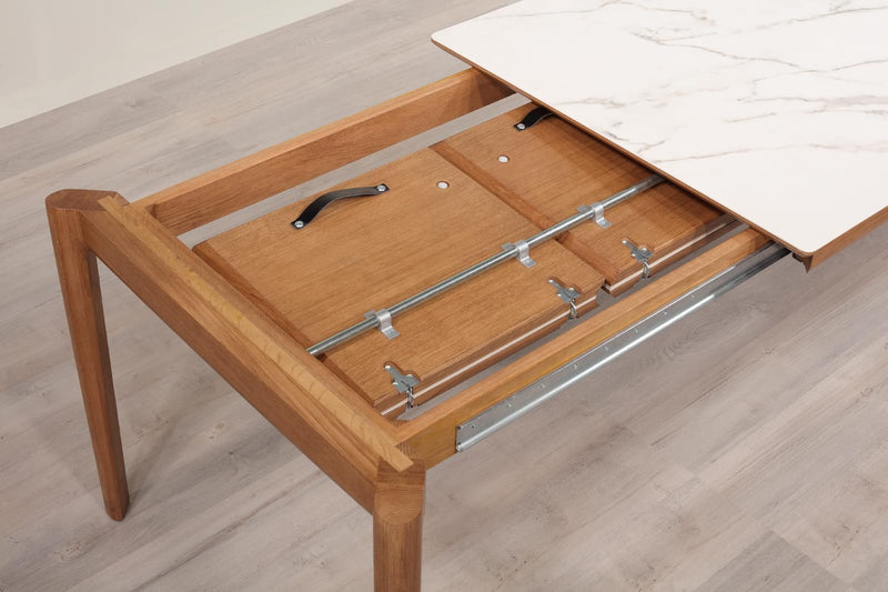 Table Repas moderne - Merisier massif
