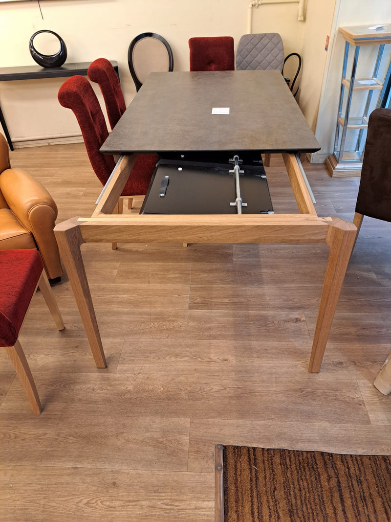 Table Repas moderne - Merisier massif