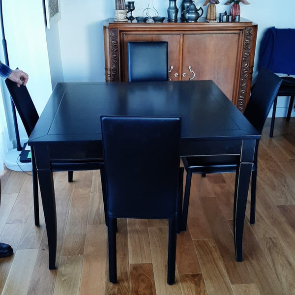 Table Repas - Merisier massif