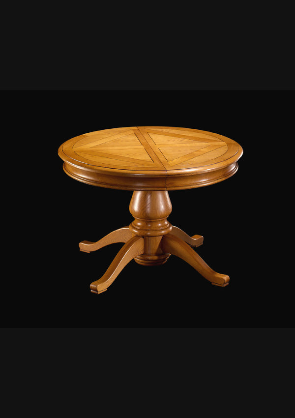 Table Ronde en Chêne Massif
