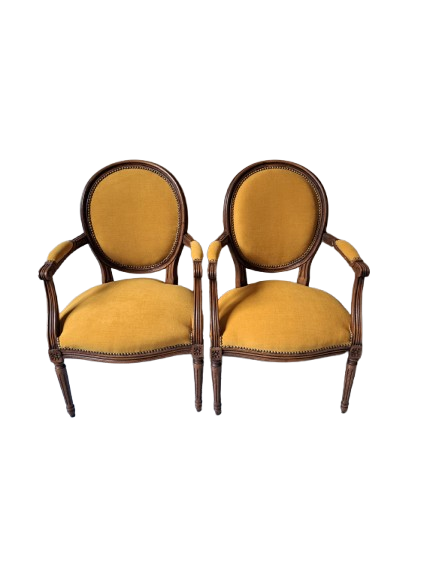 Chaises Louis XVI restaurées