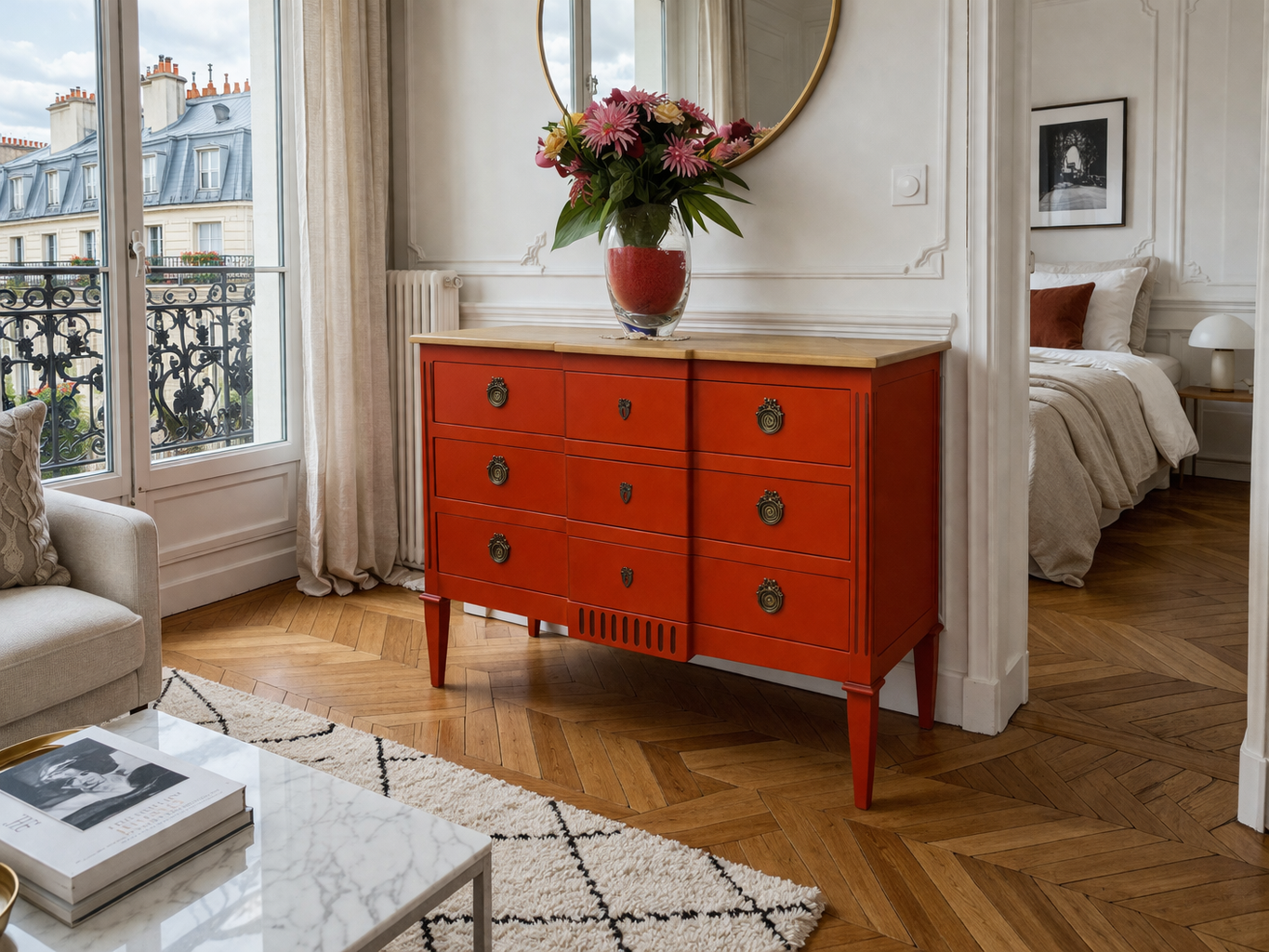 Commode Le Richelieu en situation résidentielle