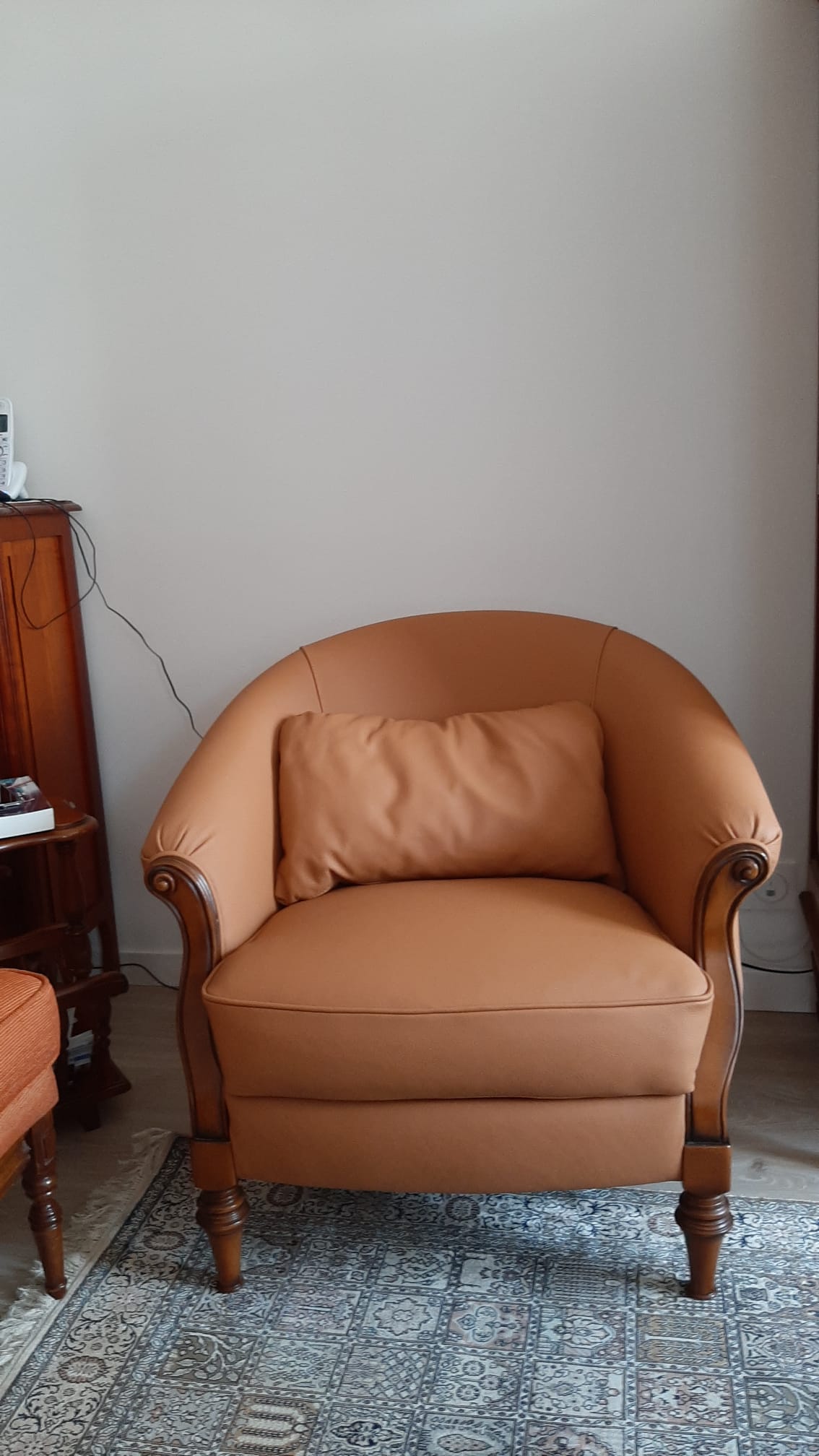 Fauteuil restauré